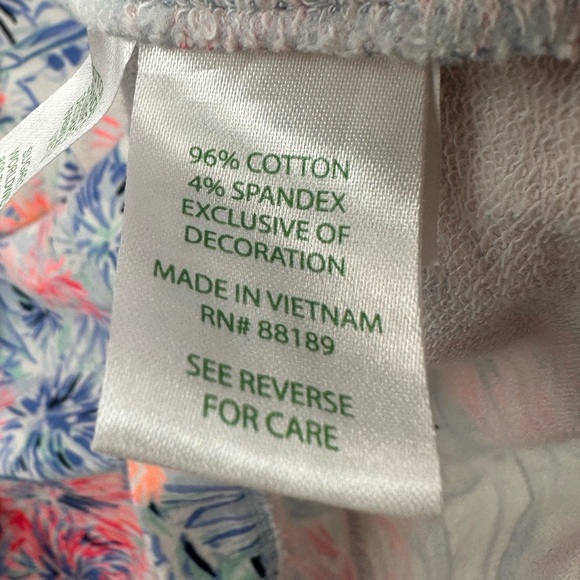 Lilly Pulitzer Larsen Shift Dress Crew Blue Tint Sea to Shining Sea Small - Picture 4 of 5